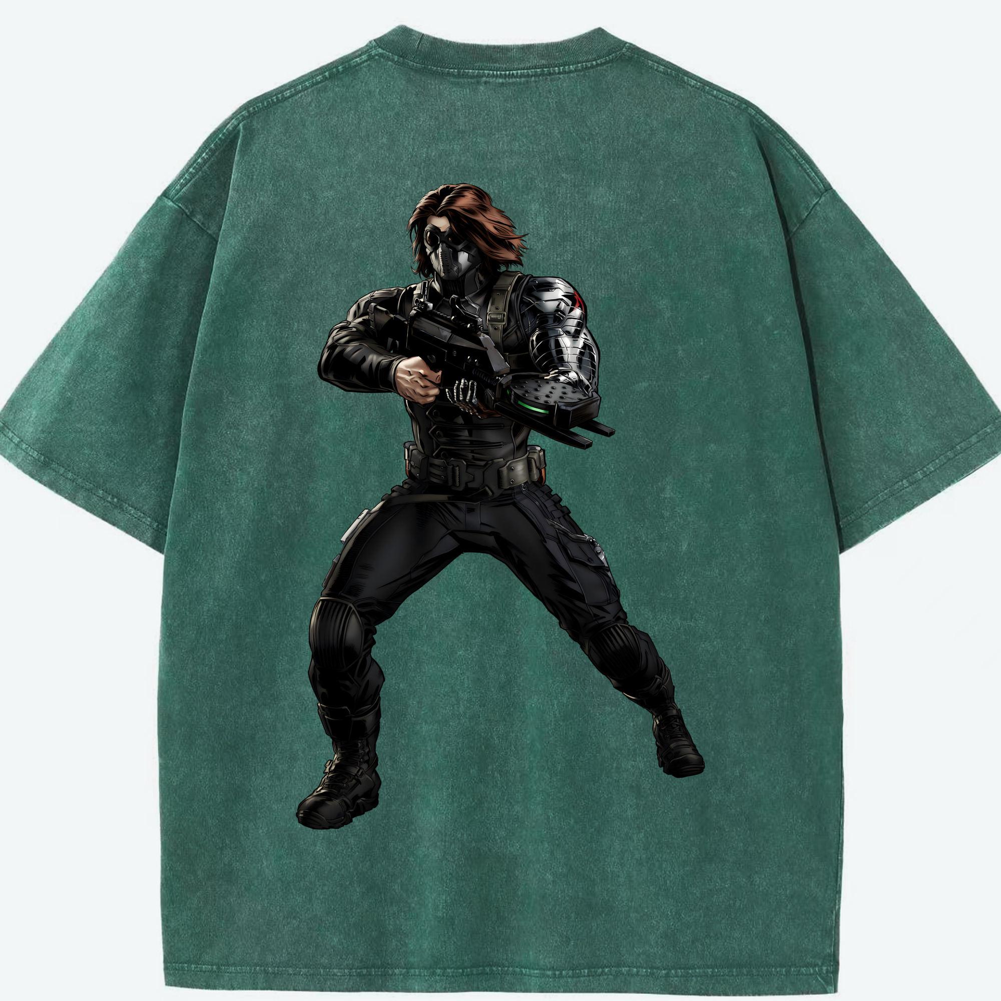 （画像用） アベンジャーズ The Avengers 綿100% ヴィンテージ風 半袖Tシャツ（背面プリント）
